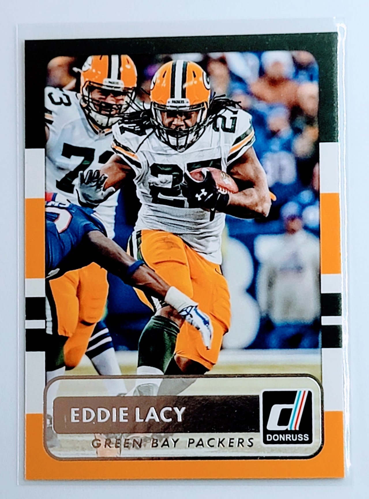 2015 Donruss Eddie Lacy Football Card TH13C simple Xclusive Collectibles
