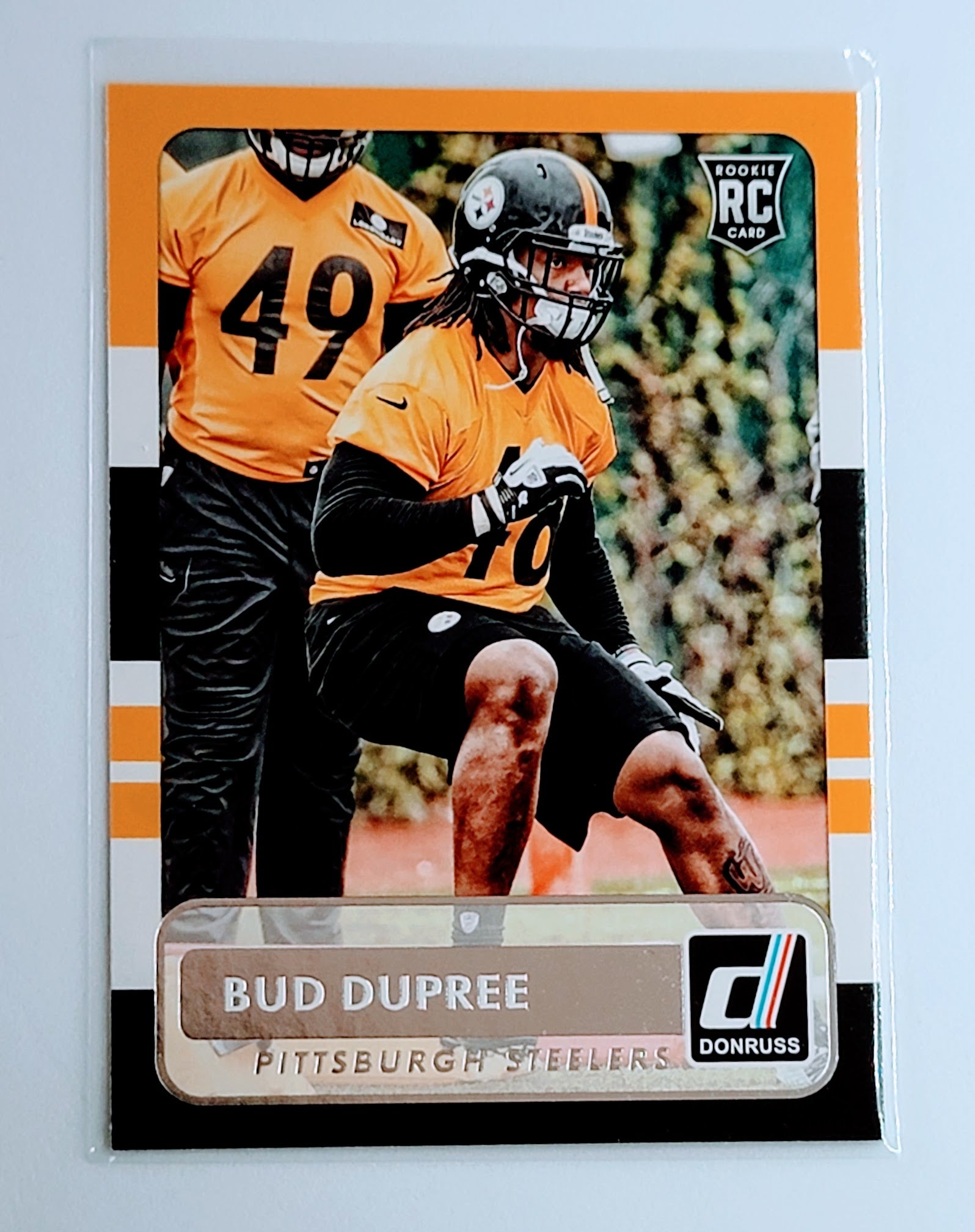 2015 Donruss Bud Dupree RC Football Card  TH13C simple Xclusive Collectibles