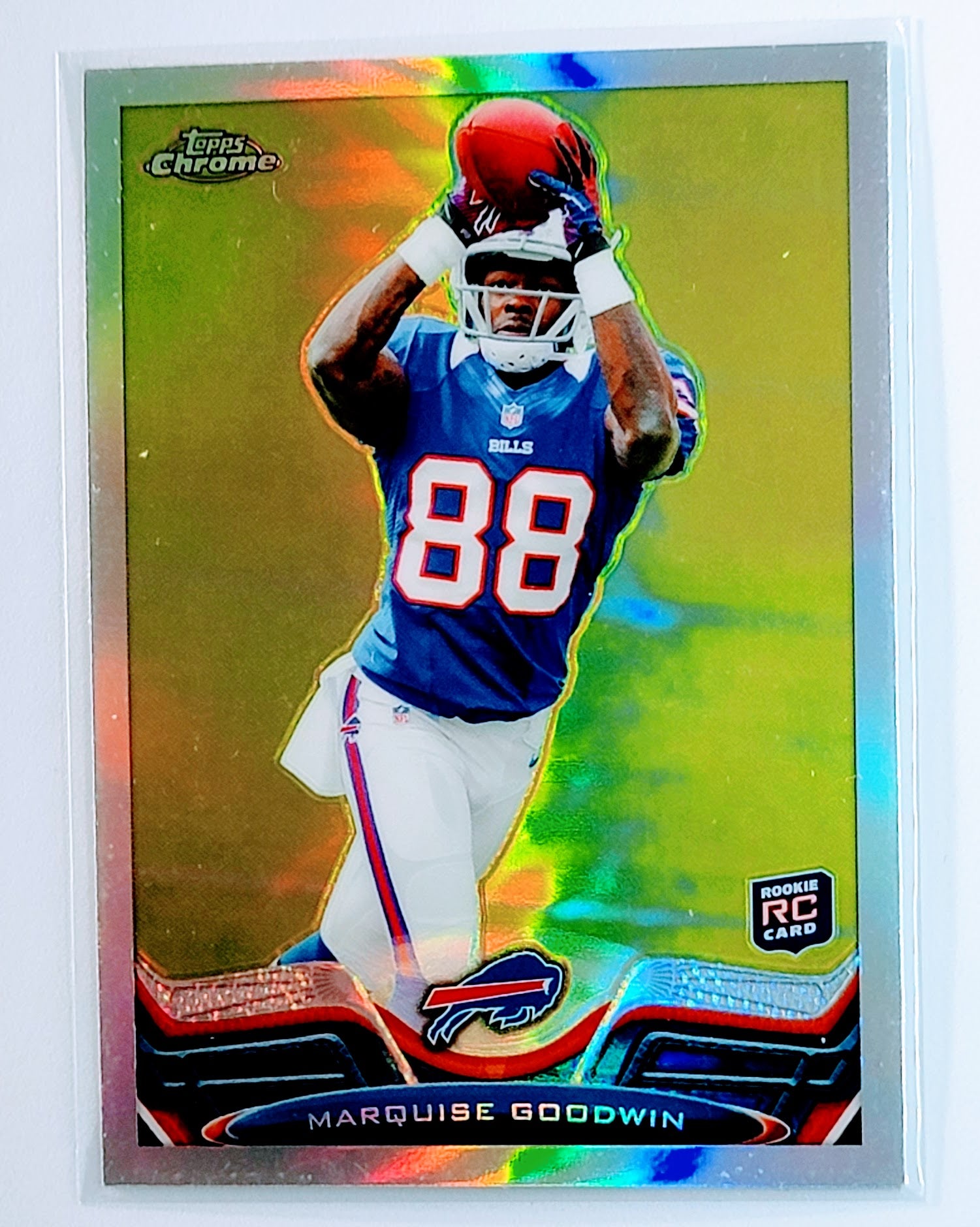 2013 Topps Marquise
  Goodwin   RC Buffalo Bills Football
  Card TH1C4 simple Xclusive Collectibles