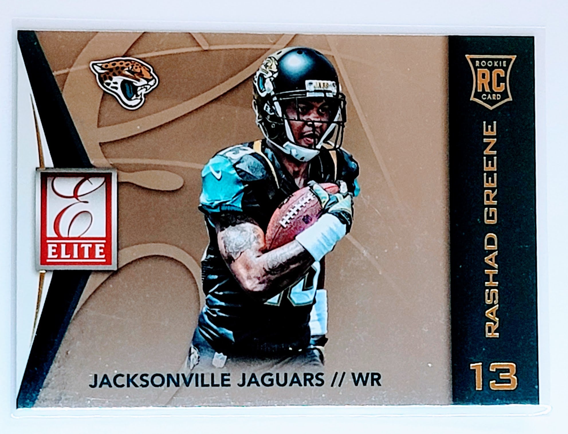 2015 Donruss Rashad Greene
Elite Jacksonville Jaguars Football
Card TH1C4 simple Xclusive Collectibles