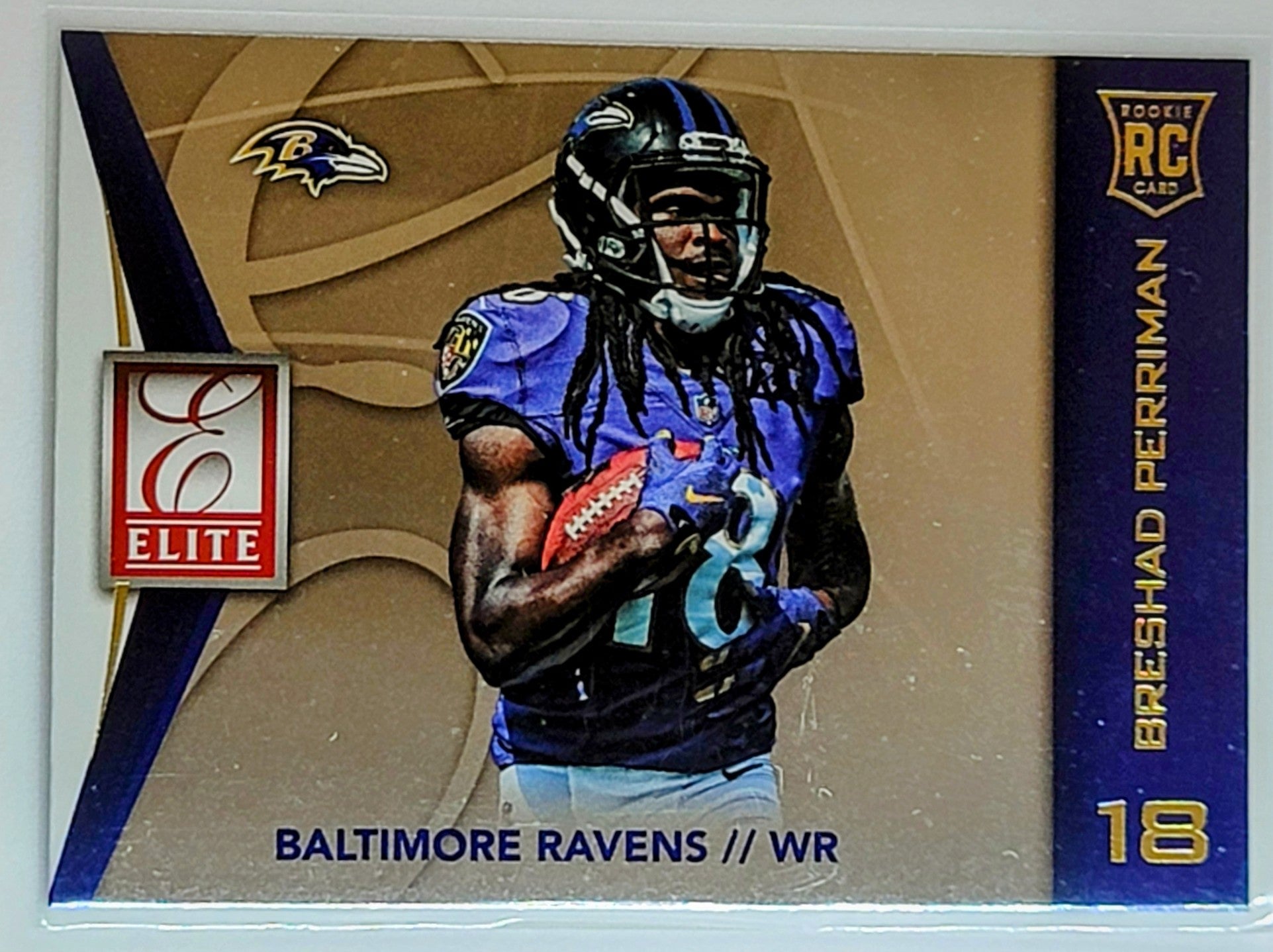 2015 Donruss Breshad Perriman
Elite Baltimore Ravens Football Card
TH1C4 simple Xclusive Collectibles