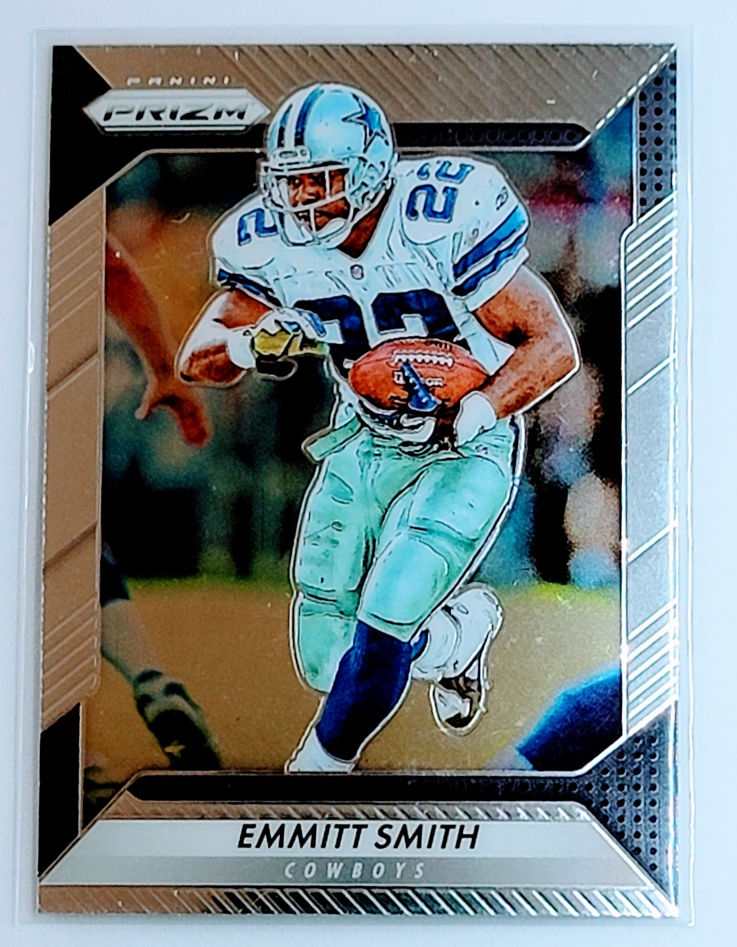 2016 Panini Prizm Emmitt
  Smith   Dallas Cowboys Football Card
  TH1C4 simple Xclusive Collectibles