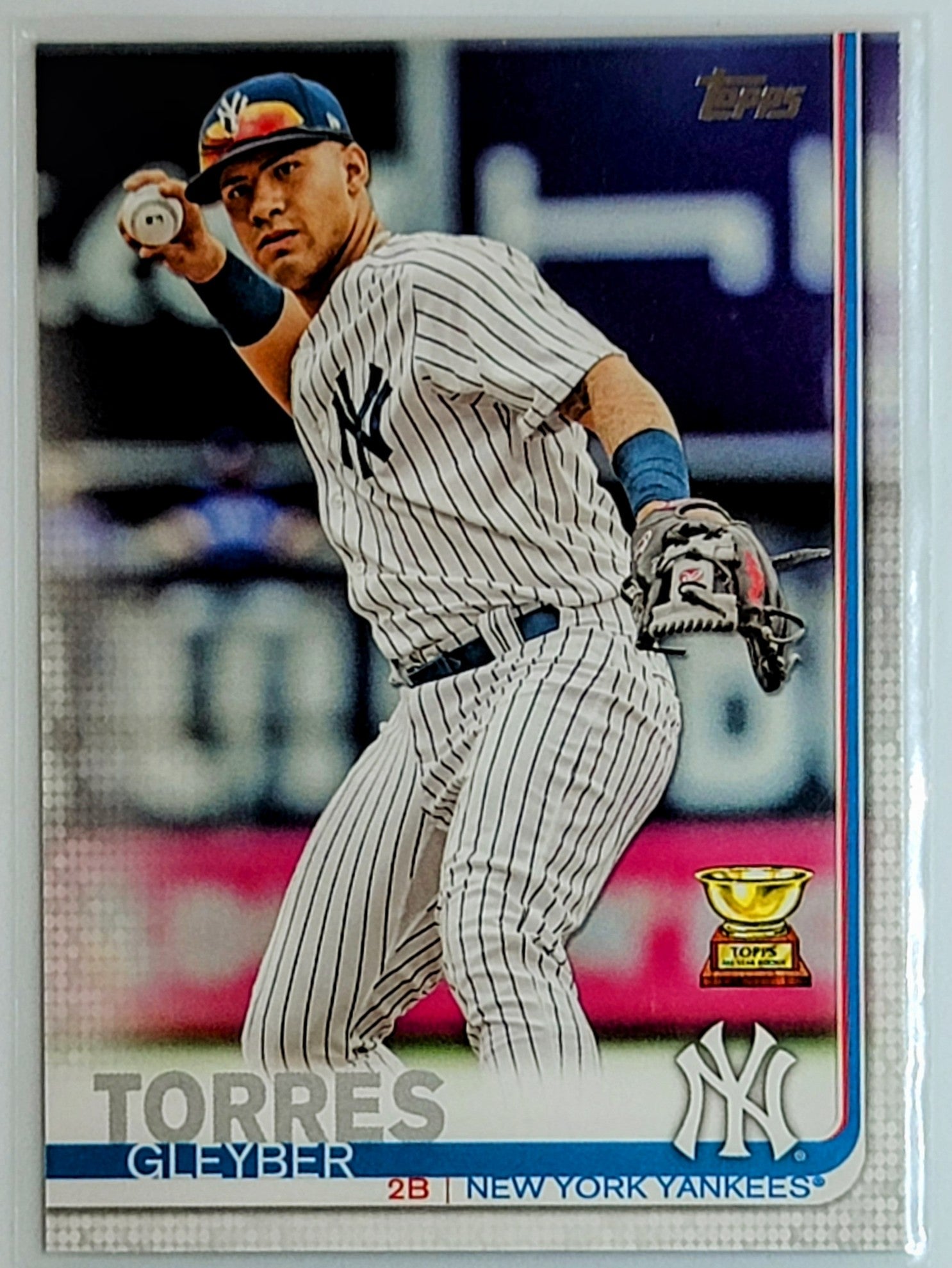 2019 Topps Gleyber Torres ASR New York Yankees Baseball Card TH1C4 simple Xclusive Collectibles