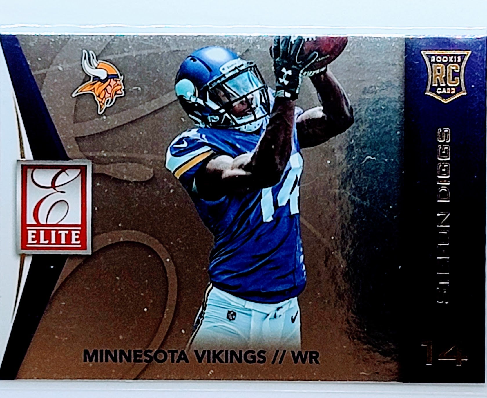 2015 Donruss Stefon Diggs
Elite Minnesota Vikings Football Card
TH1C4 simple Xclusive Collectibles
