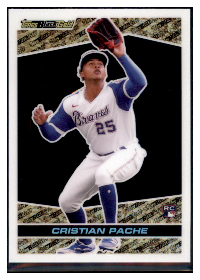 2021 Topps Chrome Update Cristian
  Pache  Atlanta Braves #BGC-29 Baseball
  card   SLBT1 simple Xclusive Collectibles