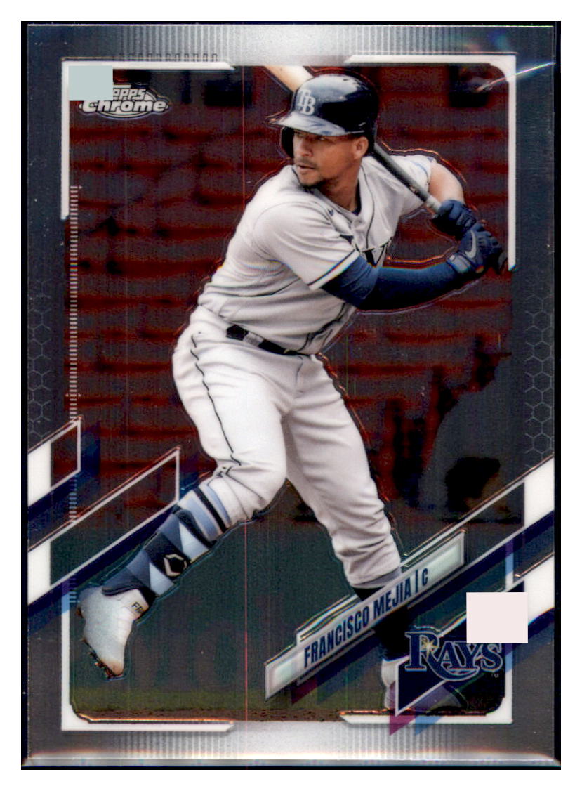 2021 Topps Chrome Update Francisco
  Mejia  Tampa Bay Rays #USC44 Baseball
  card   SLBT1 simple Xclusive Collectibles
