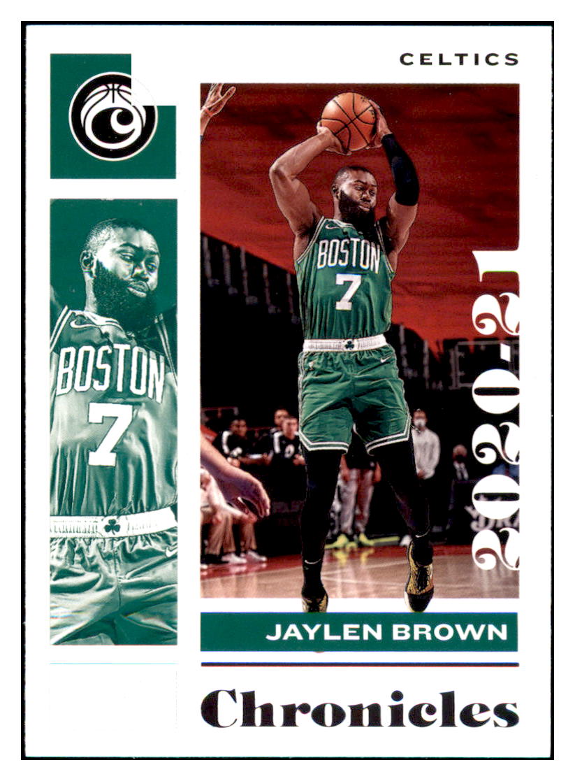 2020 Panini Chronicles Jaylen Brown Boston Celtics #45 Basketball card SLBT1 simple Xclusive Collectibles