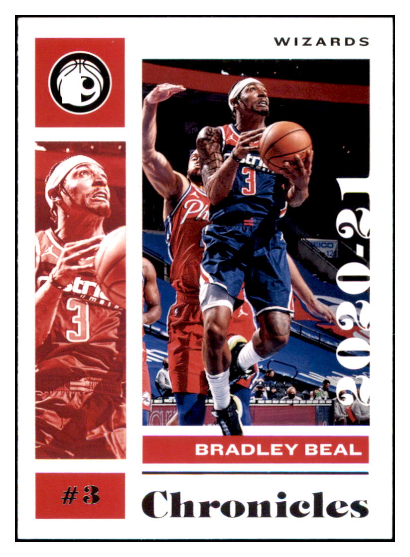 2020 Panini Chronicles Bradley Beal  Washington Wizards #40 Basketball card   SLBT1 simple Xclusive Collectibles