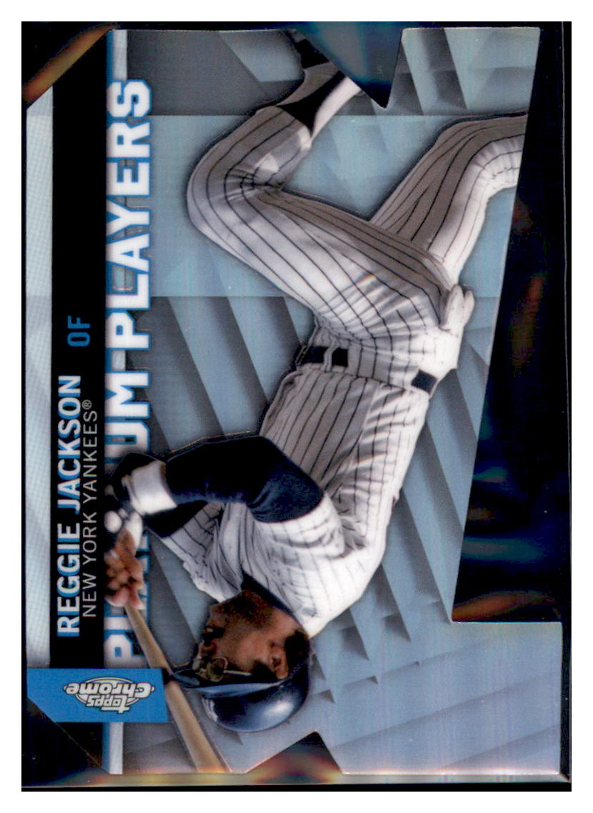 2021 Topps Chrome Update Reggie Jackson Platinum Players Diecut New York Yankees #CPDC-11 Baseball card   SLBT1 simple Xclusive Collectibles
