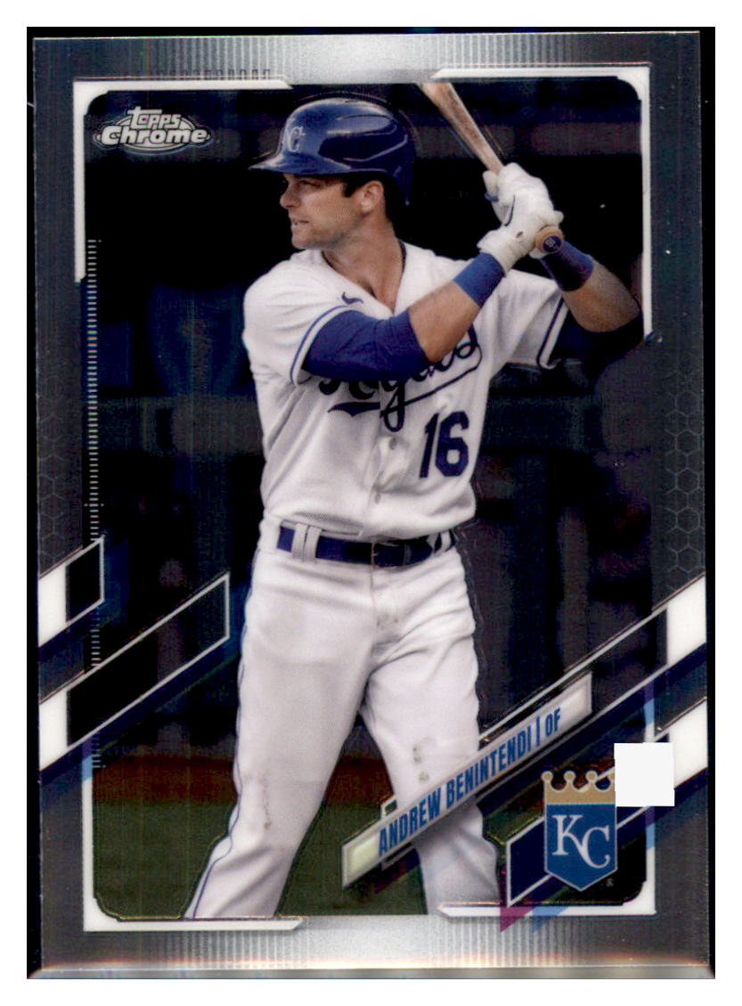 2021 Topps Chrome Update Andrew
  Benintendi  Kansas City Royals #USC35
  Baseball card   SLBT1 simple Xclusive Collectibles   