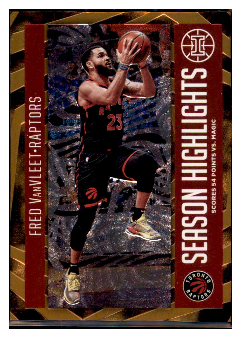 2020 Panini Illusions Fred VanVleet  Toronto Raptors #12 Basketball card   SLBT1 simple Xclusive Collectibles   