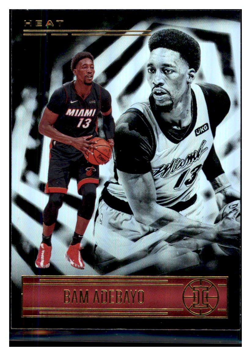 2020 Panini Illusions Bam Adebayo Miami Heat #49 Basketball card SLBT1 simple Xclusive Collectibles