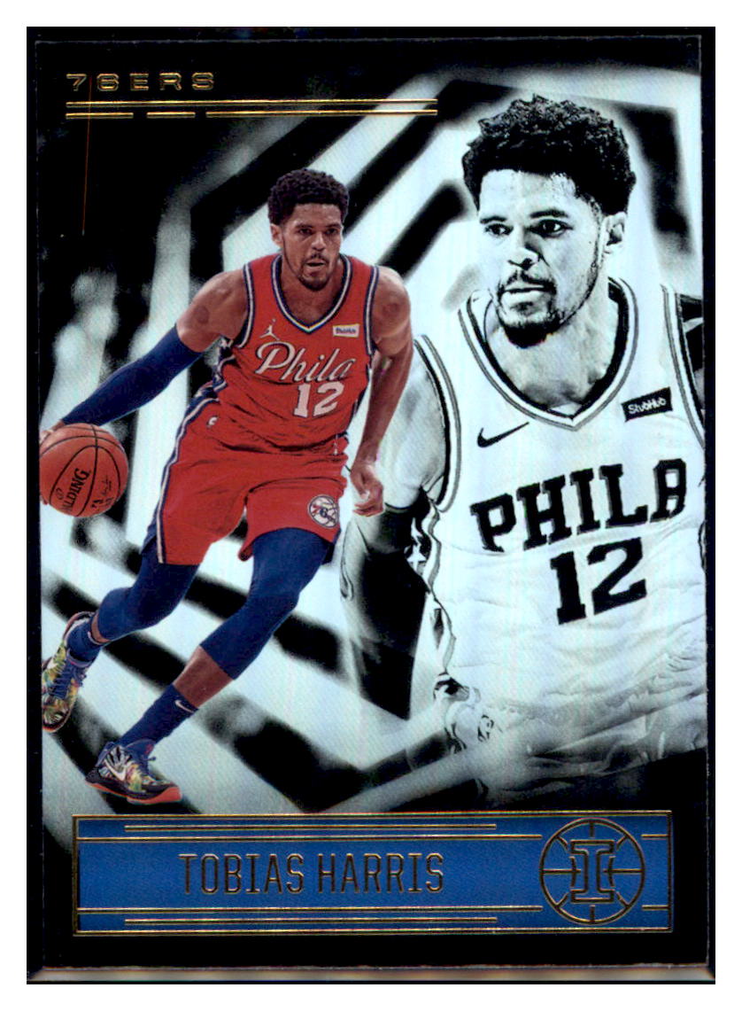 2020 Panini Illusions Tobias Harris Philadelphia 76ers #33 Basketball card SLBT1 simple Xclusive Collectibles