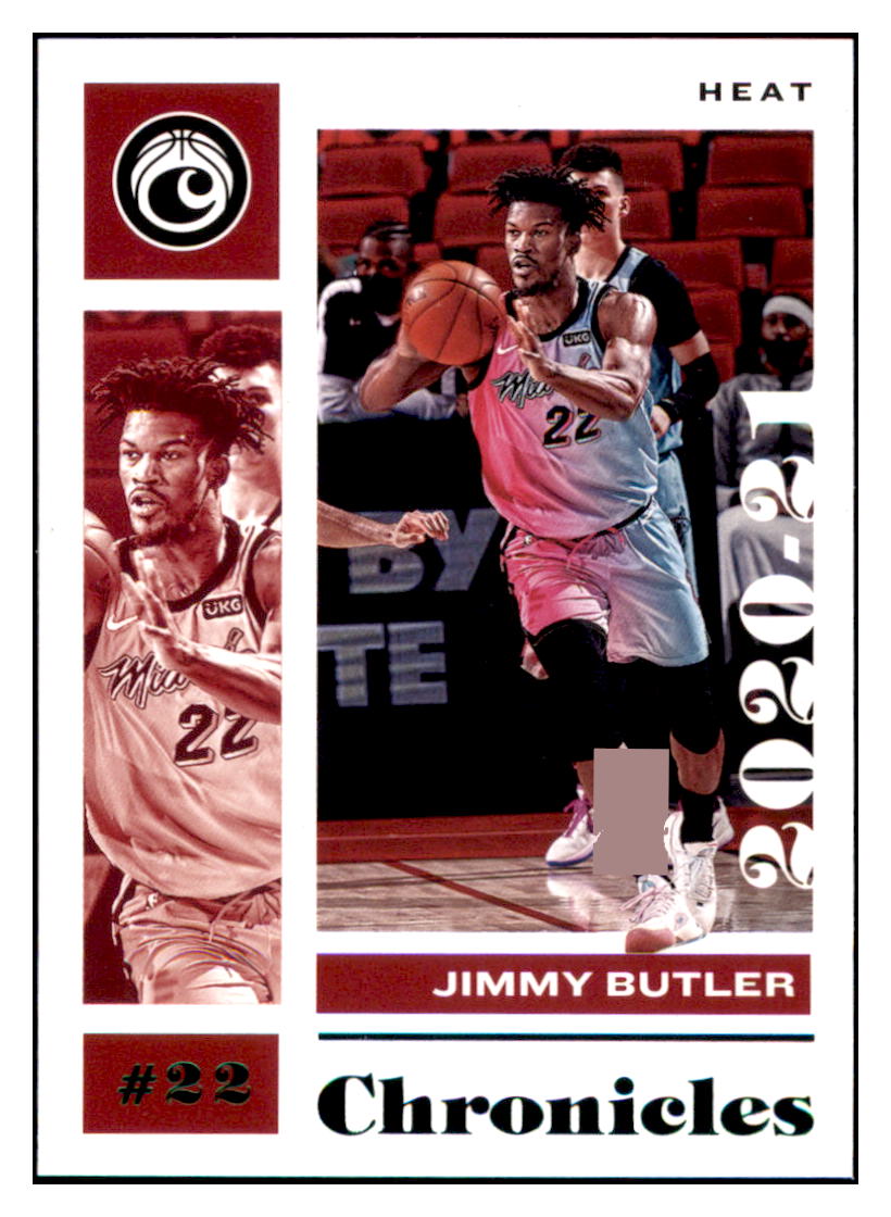 2020 Panini Chronicles Jimmy Butler Miami Heat #1 Basketball card SLBT1_1a simple Xclusive Collectibles