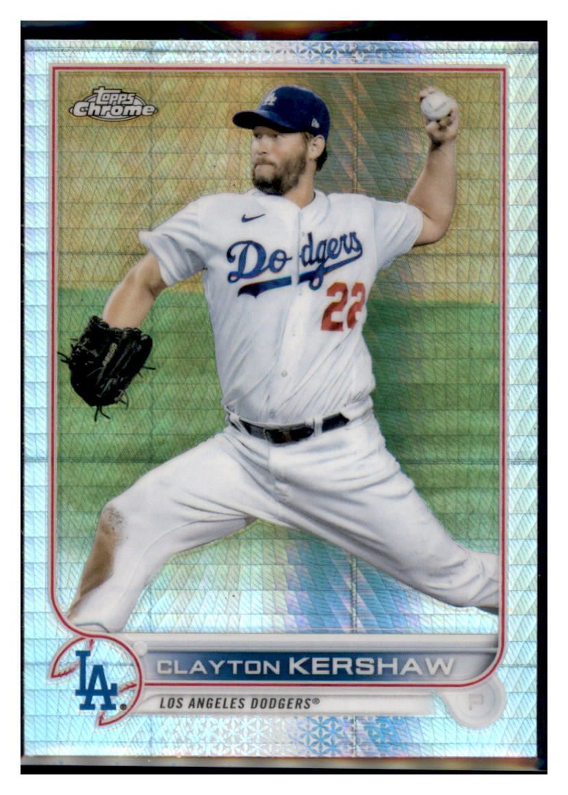 2022 Topps Clayton Kershaw Los Angeles Dodgers #41 Baseball card LSL1 simple Xclusive Collectibles