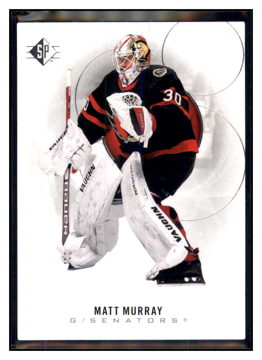 2020 SP Matt Murray Ottawa Senators #32 Hockey card LSL1 simple Xclusive Collectibles