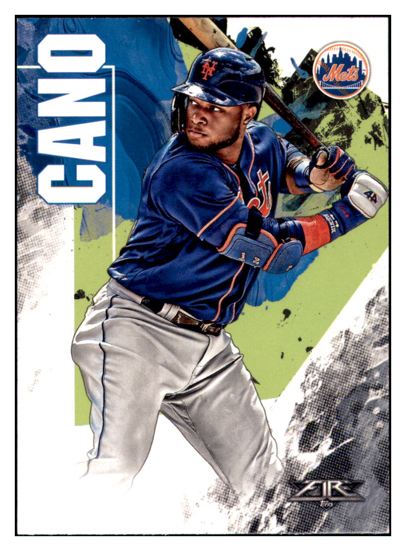2019 Topps Fire Robinson Cano  New York Mets #178 Baseball card   M32P1 simple Xclusive Collectibles