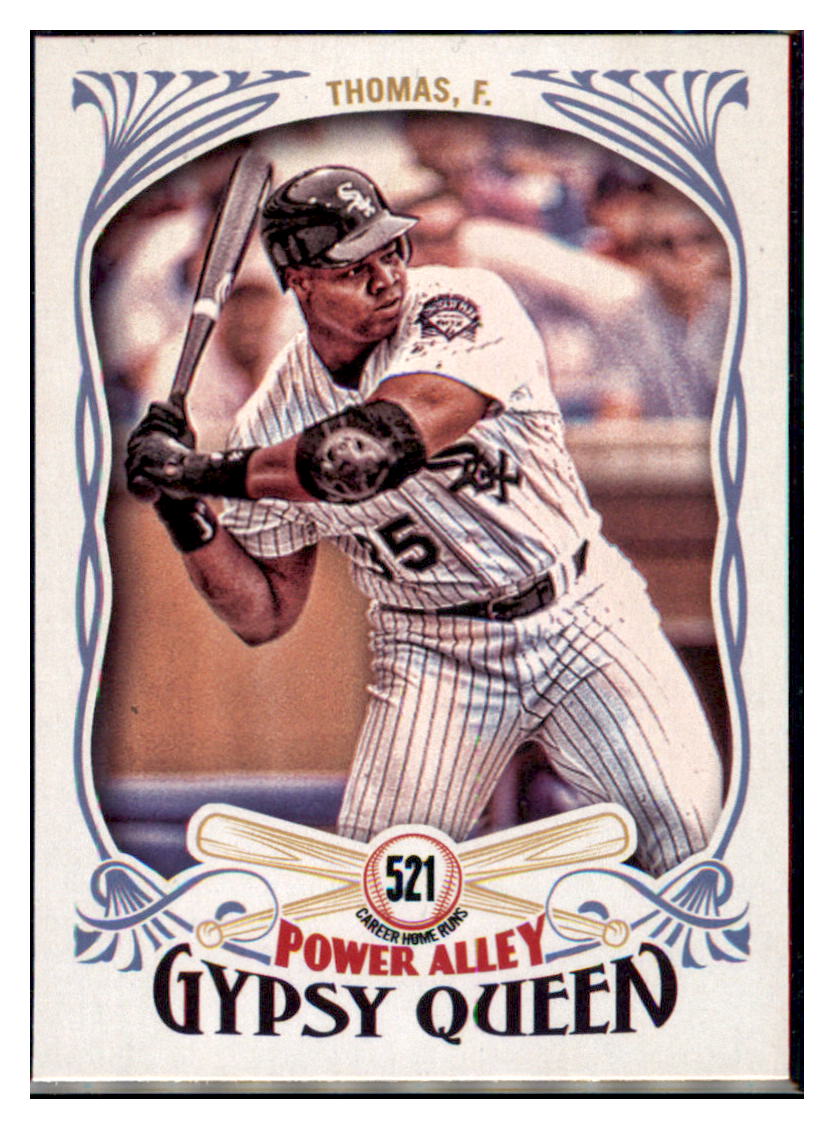 2016 Topps Gypsy Queen Frank Thomas  Chicago White Sox #PA-4 Baseball card   M32P1 simple Xclusive Collectibles