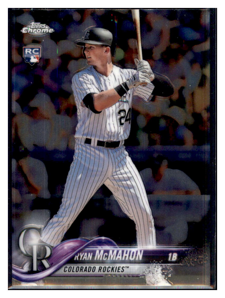 2018 Topps Chrome Ryan McMahon Colorado Rockies #21 Baseball card M32P1 simple Xclusive Collectibles