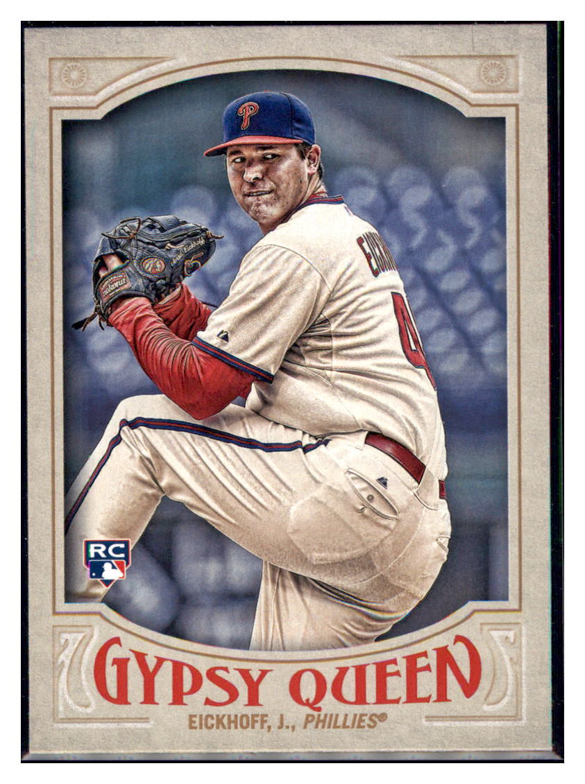 2016 Topps Gypsy Queen Jerad
  Eickhoff  Philadelphia Phillies #234
  Baseball card   M32P1 simple Xclusive Collectibles