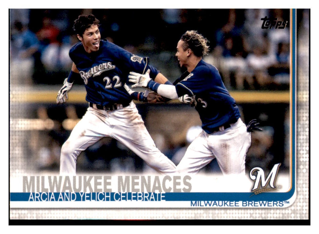 2019 Topps Milwaukee Menaces CL, CPC  Milwaukee Brewers #625 Baseball card   M32P1 simple Xclusive Collectibles   