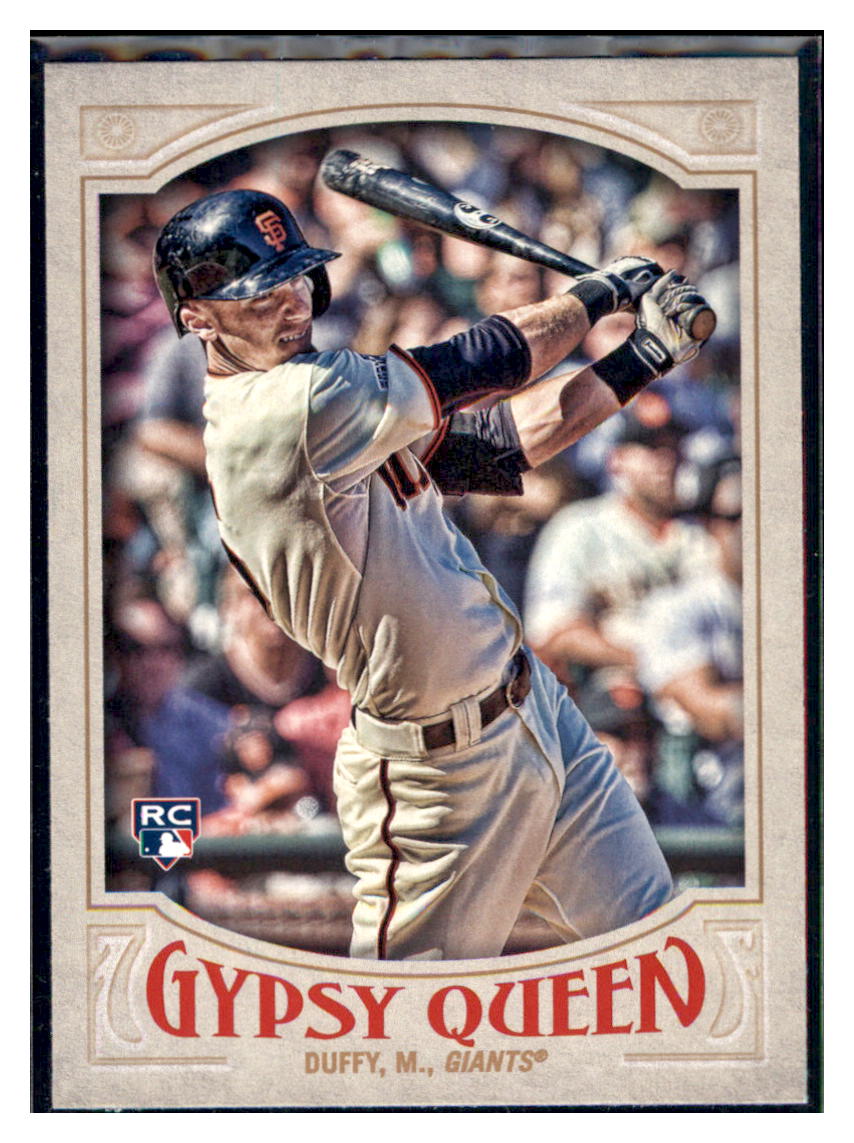 2016 Topps Gypsy Queen Matt Duffy San Francisco Giants #81 Baseball card M32P1 simple Xclusive Collectibles
