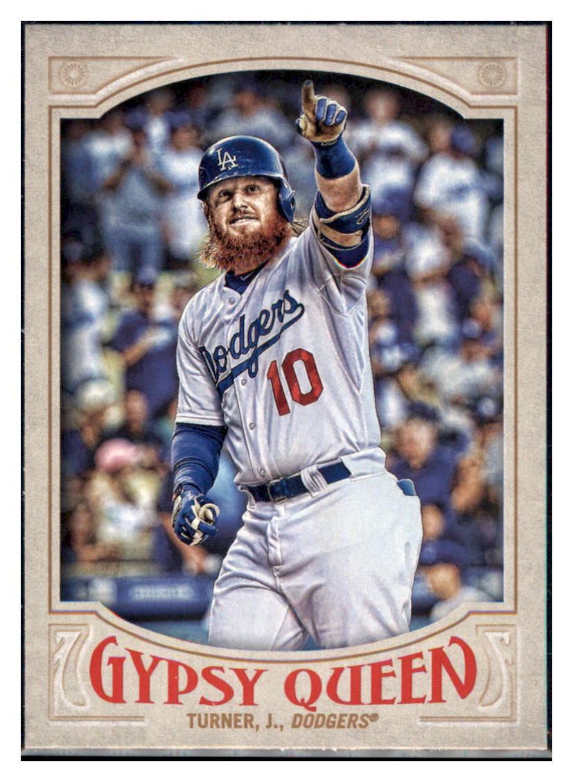2016 Topps Gypsy Queen Justin Turner Los Angeles Dodgers #192 Baseball card M32P1 simple Xclusive Collectibles