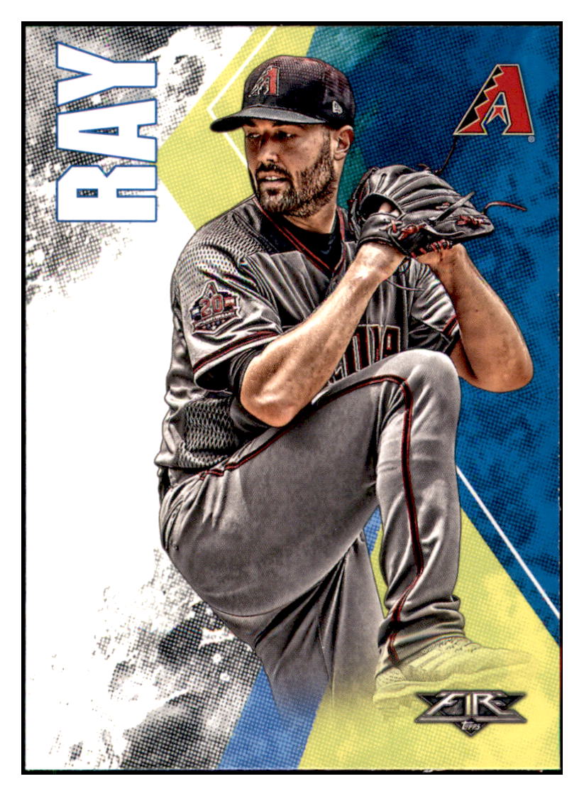 2019 Topps Fire Robbie Ray Arizona Diamondbacks #85 Baseball card M32P1 simple Xclusive Collectibles