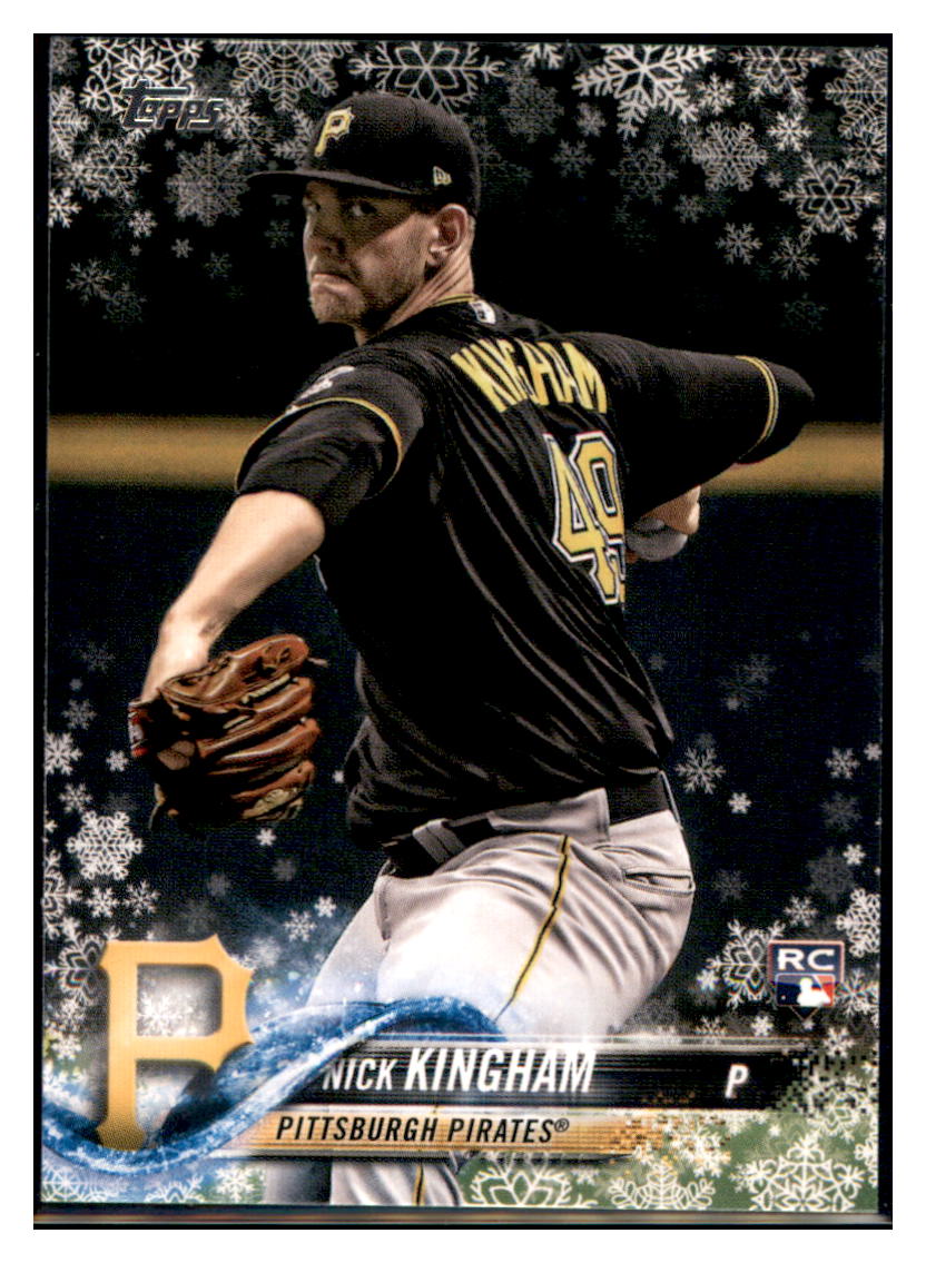2018 Topps Holiday Nick Kingham  Pittsburgh Pirates #HMW120 Baseball
  card   M32P1 simple Xclusive Collectibles