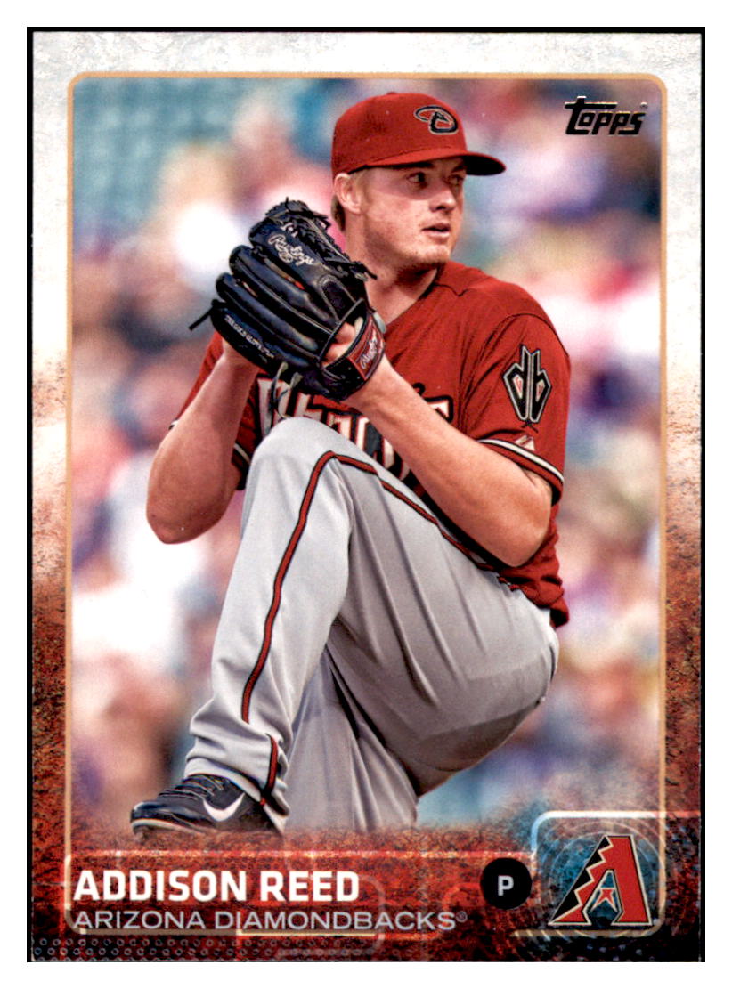 2015 Topps Addison Reed  Arizona Diamondbacks #248 Baseball
  card   M32P1 simple Xclusive Collectibles