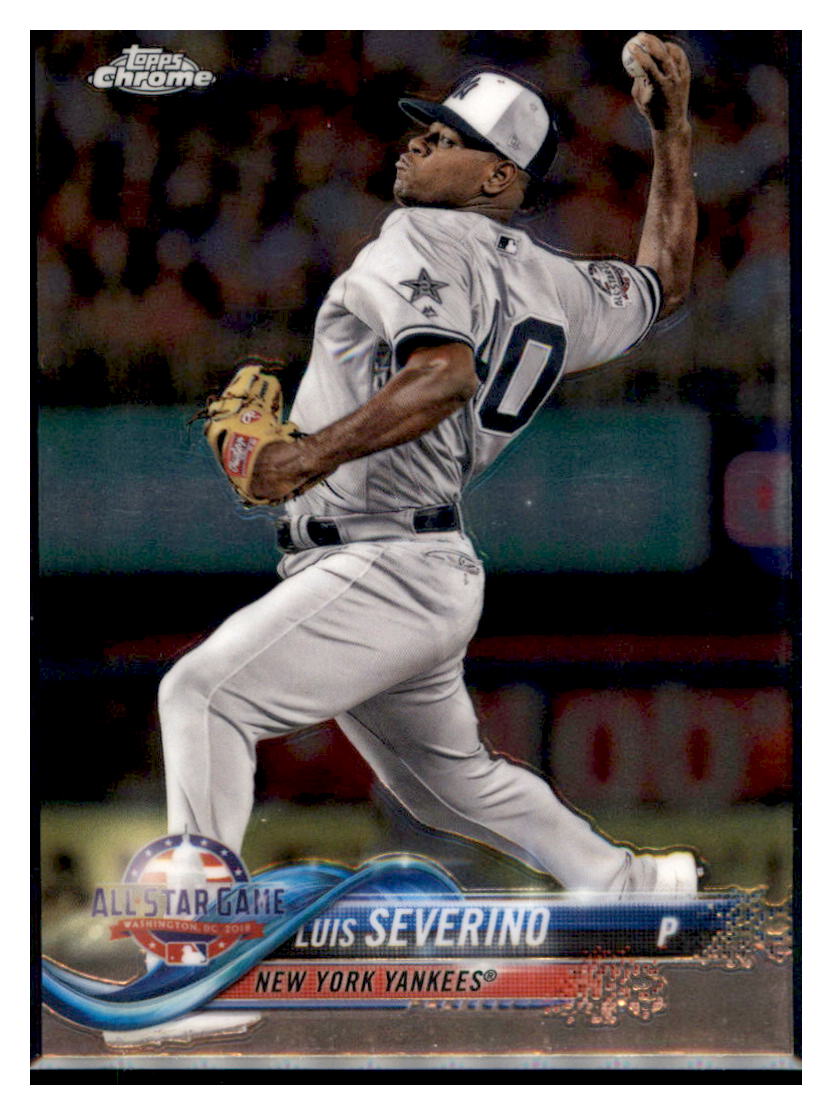 2018 Topps Chrome Update Edition Luis
Severino New York Yankees #HMT84
Baseball card M32P1 simple Xclusive Collectibles