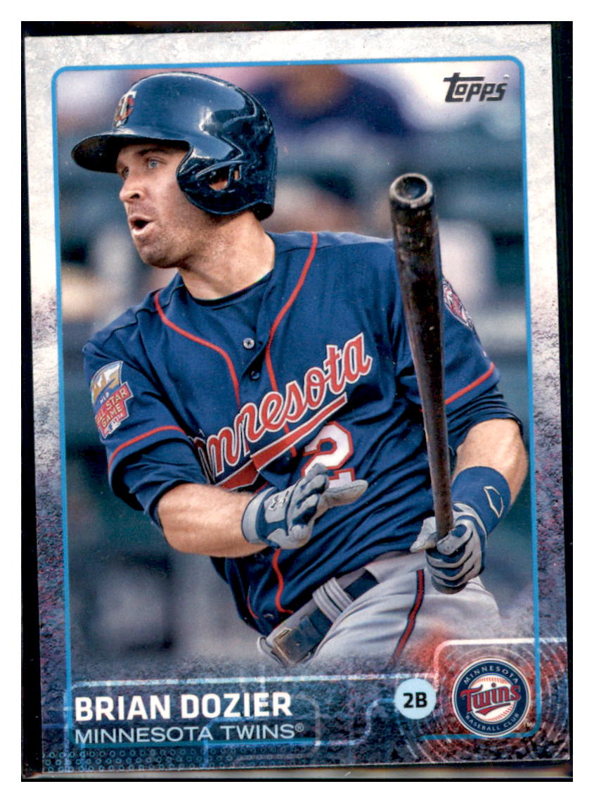 2015 Topps Brian Dozier  Minnesota Twins #259 Baseball card   M32P1 simple Xclusive Collectibles