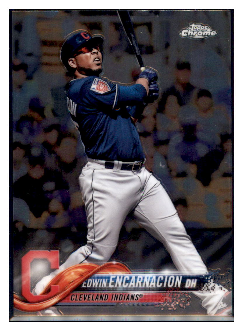 Edwin Encarnacion Game Worn Jersey Baseball Card