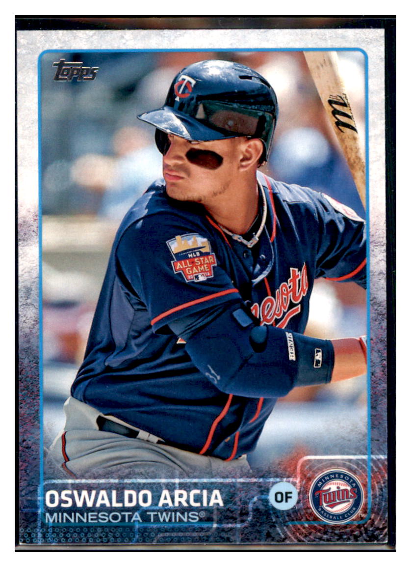 2015 Topps Oswaldo Arcia  Minnesota Twins #643 Baseball card   M32P1 simple Xclusive Collectibles