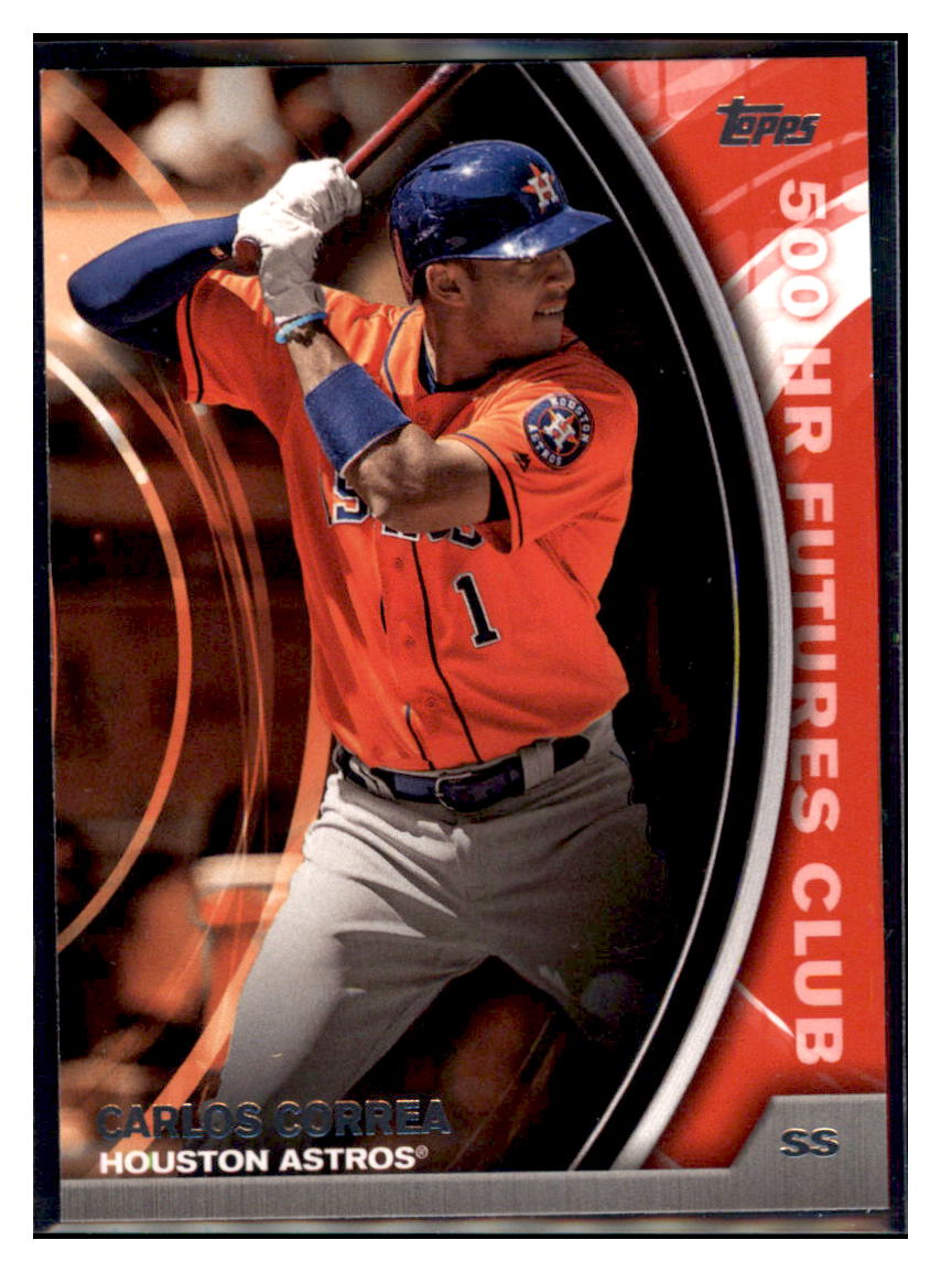 2016 Topps Update Carlos Correa Houston Astros #500-18 Baseball card M32P1 simple Xclusive Collectibles