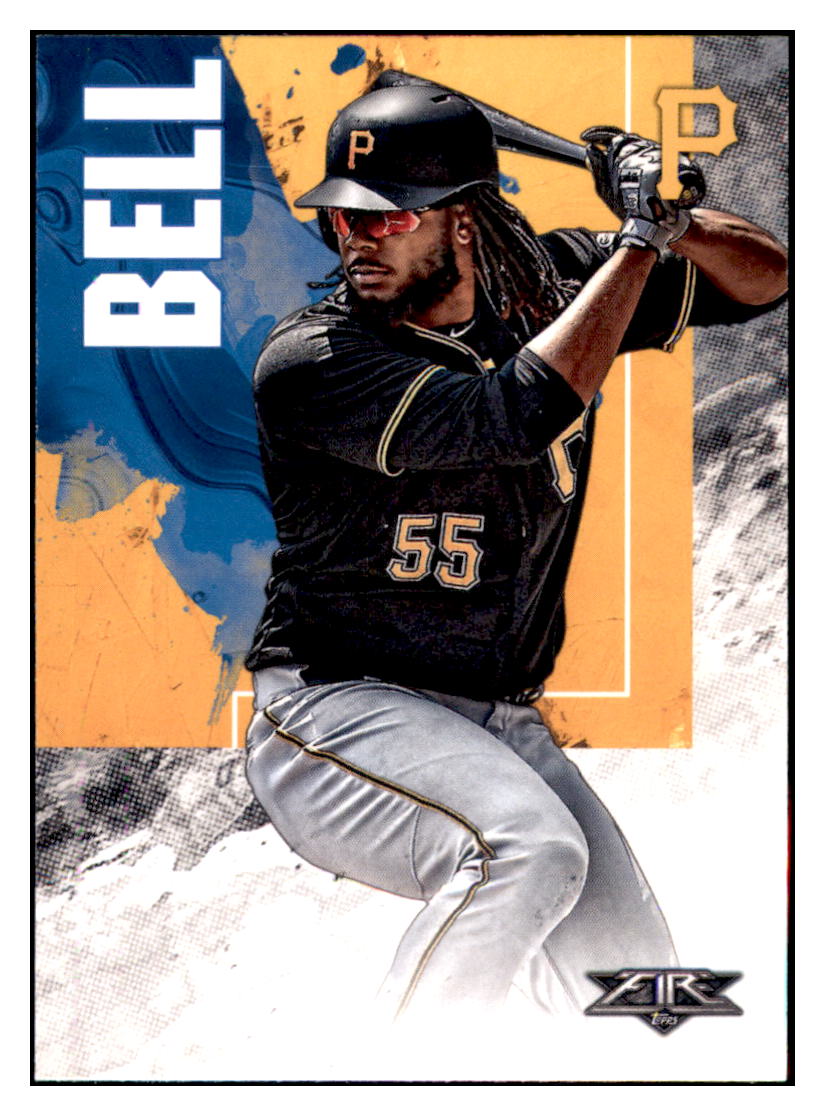 2019 Topps Fire Josh Bell  Pittsburgh Pirates #167 Baseball card   M32P1 simple Xclusive Collectibles