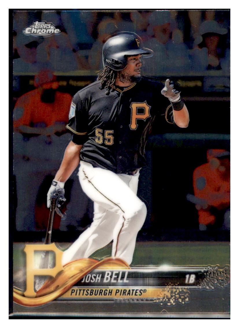 2018 Topps Chrome Josh Bell  Pittsburgh Pirates #78 Baseball card   M32P1 simple Xclusive Collectibles