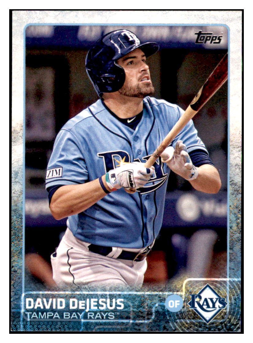 2015 Topps David DeJesus  Tampa Bay Rays #16 Baseball card   M32P1 simple Xclusive Collectibles