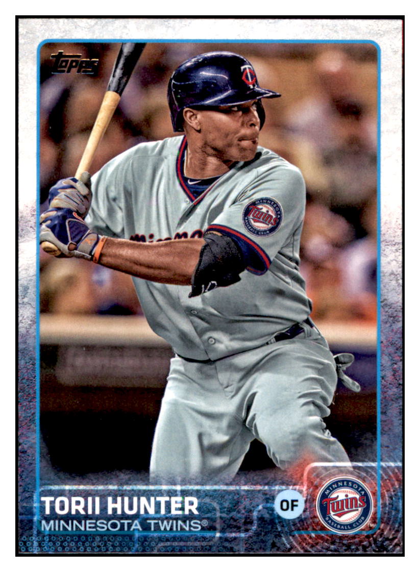 2015 Topps Chrome Torii Hunter  Minnesota Twins #109 Baseball card   M32P1 simple Xclusive Collectibles