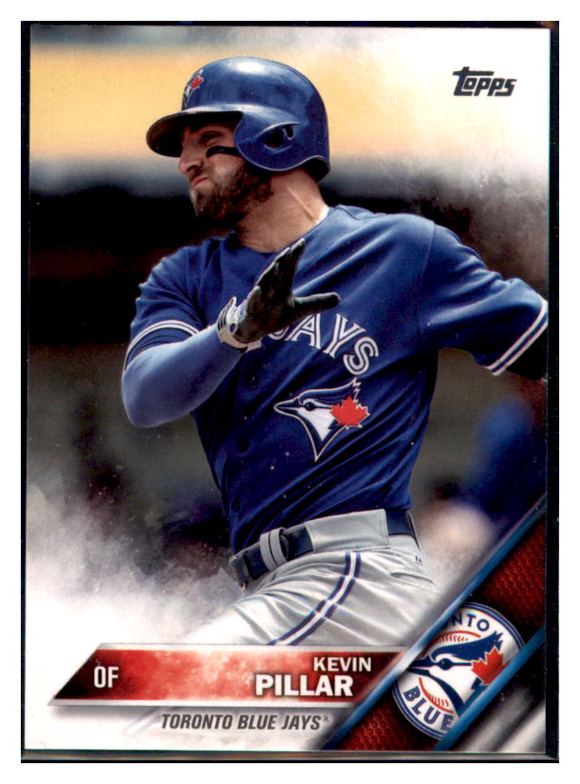 2016 Topps Kevin Pillar Toronto Blue Jays #182 Baseball card M32P1 simple Xclusive Collectibles
