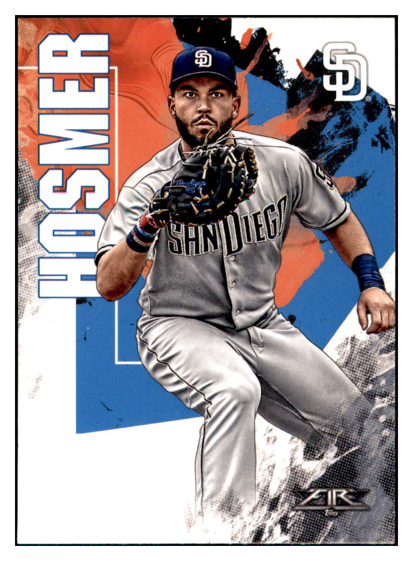 2019 Topps Fire Eric Hosmer San Diego Padres #169 Baseball card M32P1 simple Xclusive Collectibles