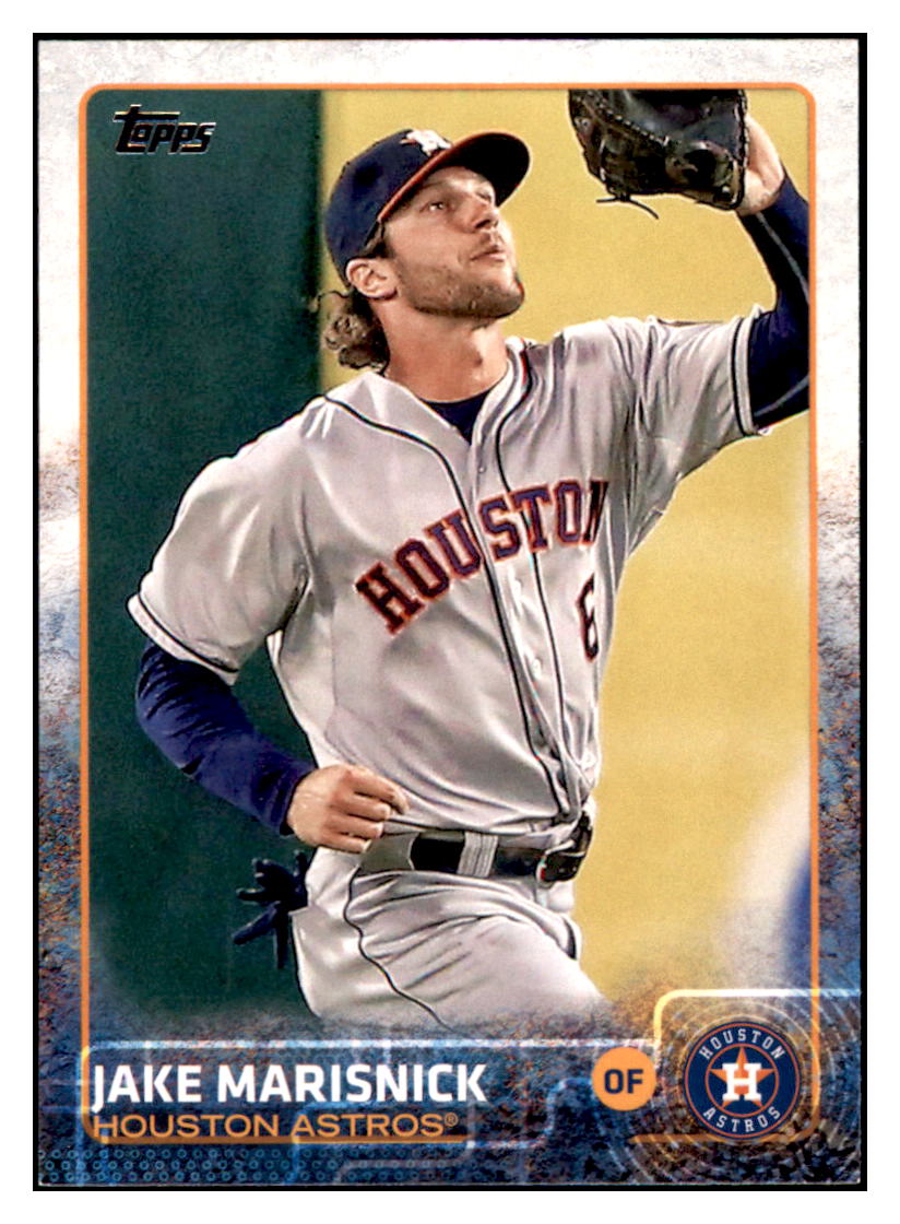 2015 Topps Houston Astros Jake
Marisnick Houston Astros #HA11
Baseball card M32P1 simple Xclusive Collectibles