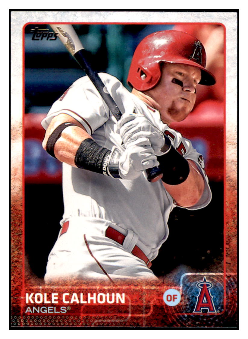 2015 Topps Los Angeles Angels Kole
  Calhoun  Los Angeles Angels #A-11
  Baseball card   M32P1 simple Xclusive Collectibles   