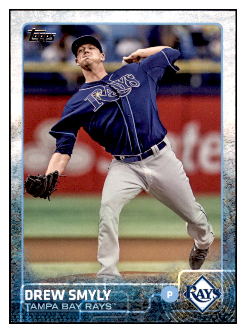 2015 Topps Drew Smyly  Tampa Bay Rays #452 Baseball card   M32P1 simple Xclusive Collectibles