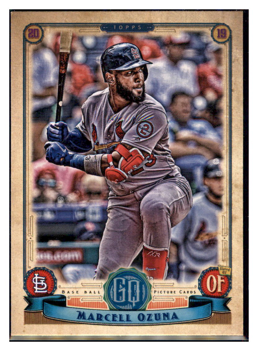 2019 Topps Gypsy Queen Marcell Ozuna St. Louis Cardinals #84 Baseball card M32P2 simple Xclusive Collectibles