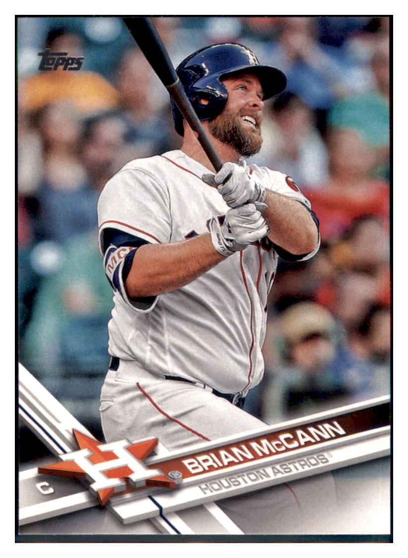 2017 Topps Update Brian McCann Houston Astros #US13 Baseball card M32P2 simple Xclusive Collectibles