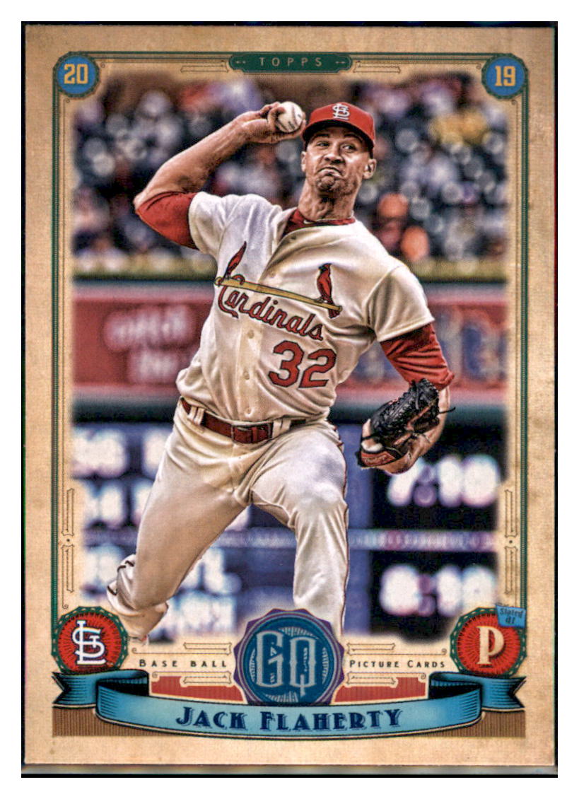 2019 Topps Gypsy Queen Jack Flaherty St. Louis Cardinals #175 Baseball card M32P2 simple Xclusive Collectibles
