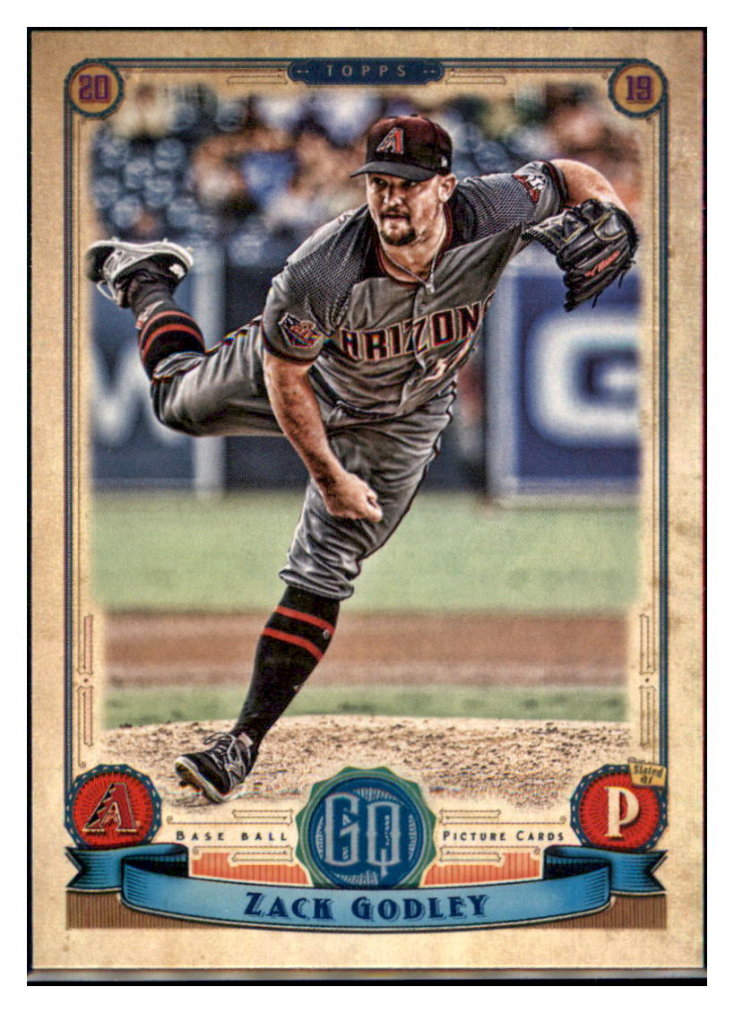 2019 Topps Gypsy Queen Zack Godley Arizona Diamondbacks #177 Baseball
card M32P2 simple Xclusive Collectibles