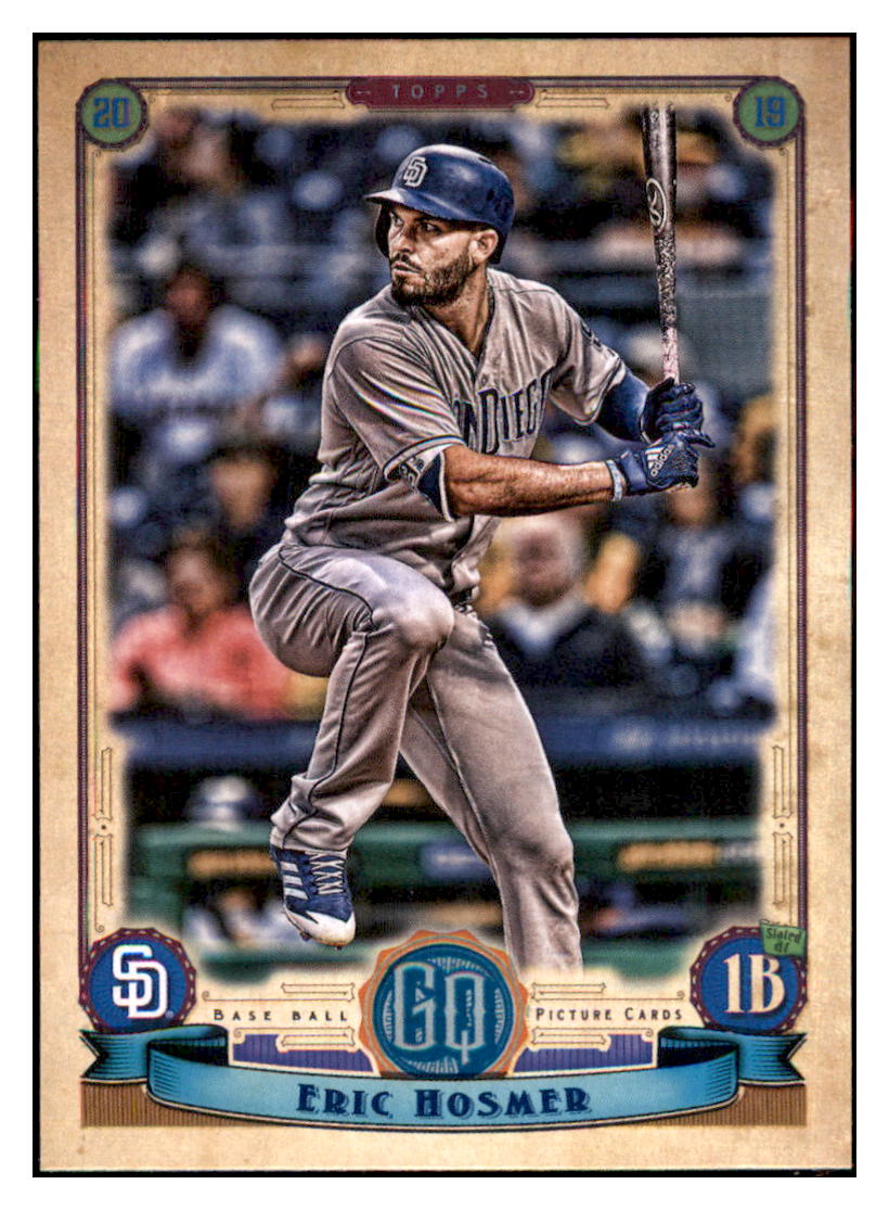 2019 Topps Gypsy Queen Eric Hosmer San Diego Padres #293 Baseball card M32P2 simple Xclusive Collectibles