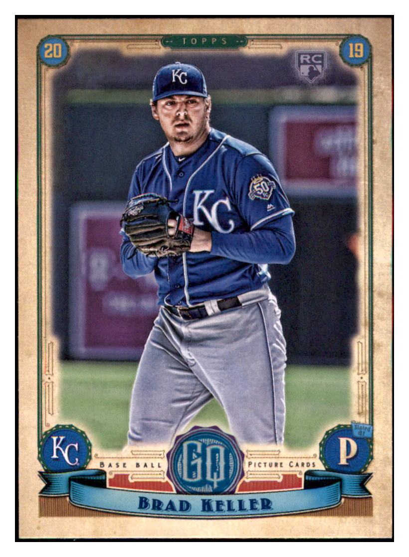 2019 Topps Gypsy Queen Brad Keller  Kansas City Royals #230 Baseball card   M32P2 simple Xclusive Collectibles